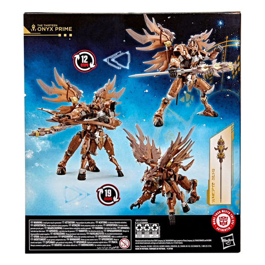 Transformers Age of the Primes Leader Class Actionfigur The Thirteen: Onyx Prime 19 cm