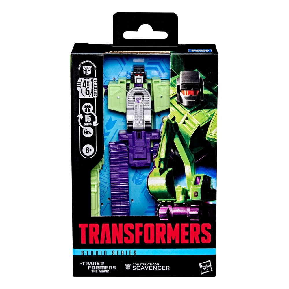 The Transformers: The Movie Studio Series Deluxe Class Actionfigur Constructicon Scavenger 11 cm