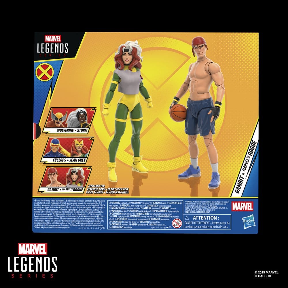 X-Men '97 Marvel Legends Actionfiguren 2er-Pack Gambit & Marvel's Rogue 15 cm