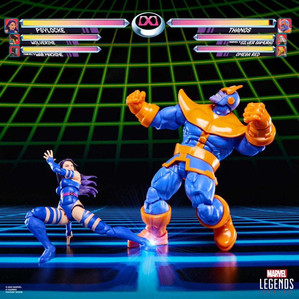 Marvel Legends Gamerverse Actionfiguren 2er-Pack Psylocke vs. Thanos 15 cm