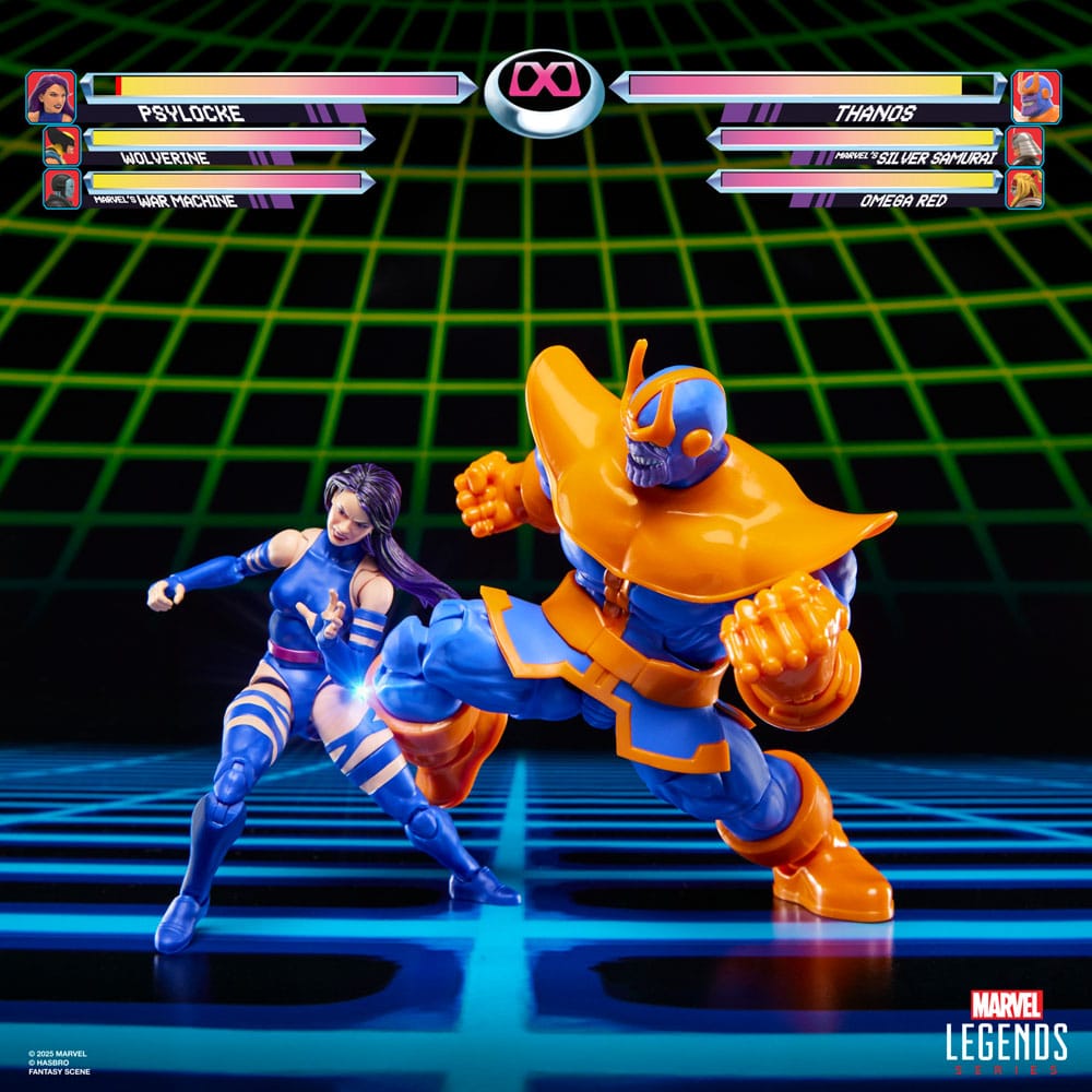 Marvel Legends Gamerverse Actionfiguren 2er-Pack Psylocke vs. Thanos 15 cm