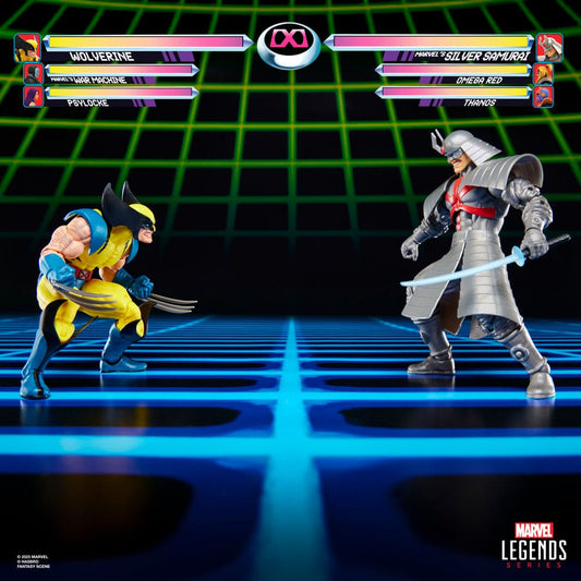 Marvel Legends Gamerverse Actionfiguren 2er-Pack Wolverine vs. Silver Samurai 15 cm