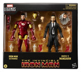 Marvel Legends Actionfiguren 2er-Pack Iron Man (Extremis) & Marvel's Mandarin 15 cm