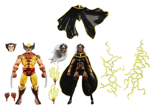 Marvel Legends Actionfiguren 2er-Pack Storm & Wolverine 15 cm