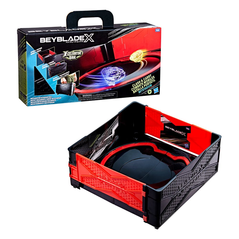 Beyblade X Clash and Carry Beystadium-Arena