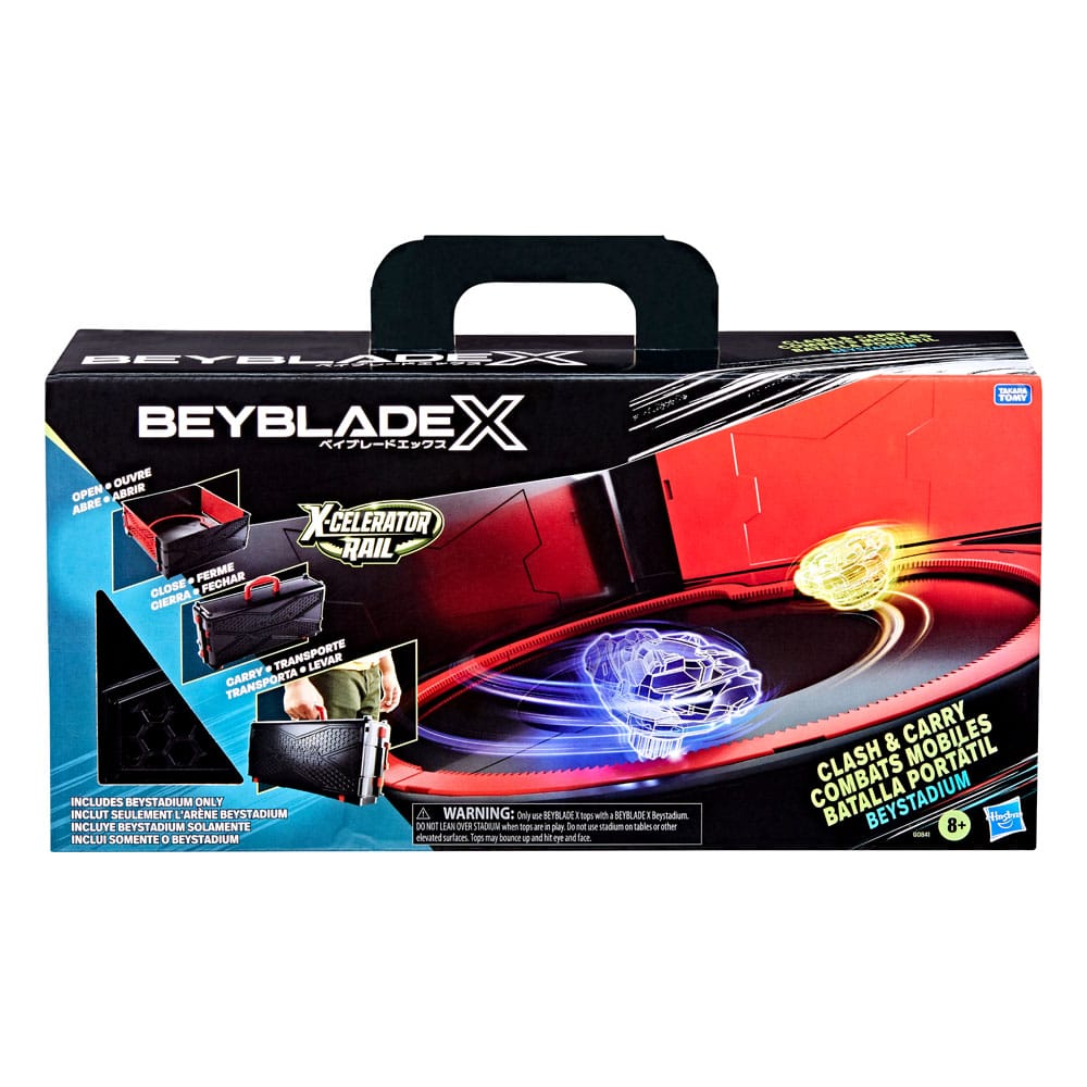 Beyblade X Clash and Carry Beystadium-Arena
