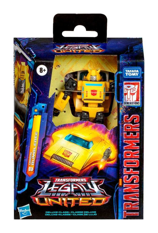 Transformers Generations Legacy United Deluxe Class Origin Bumblebee 14 cm