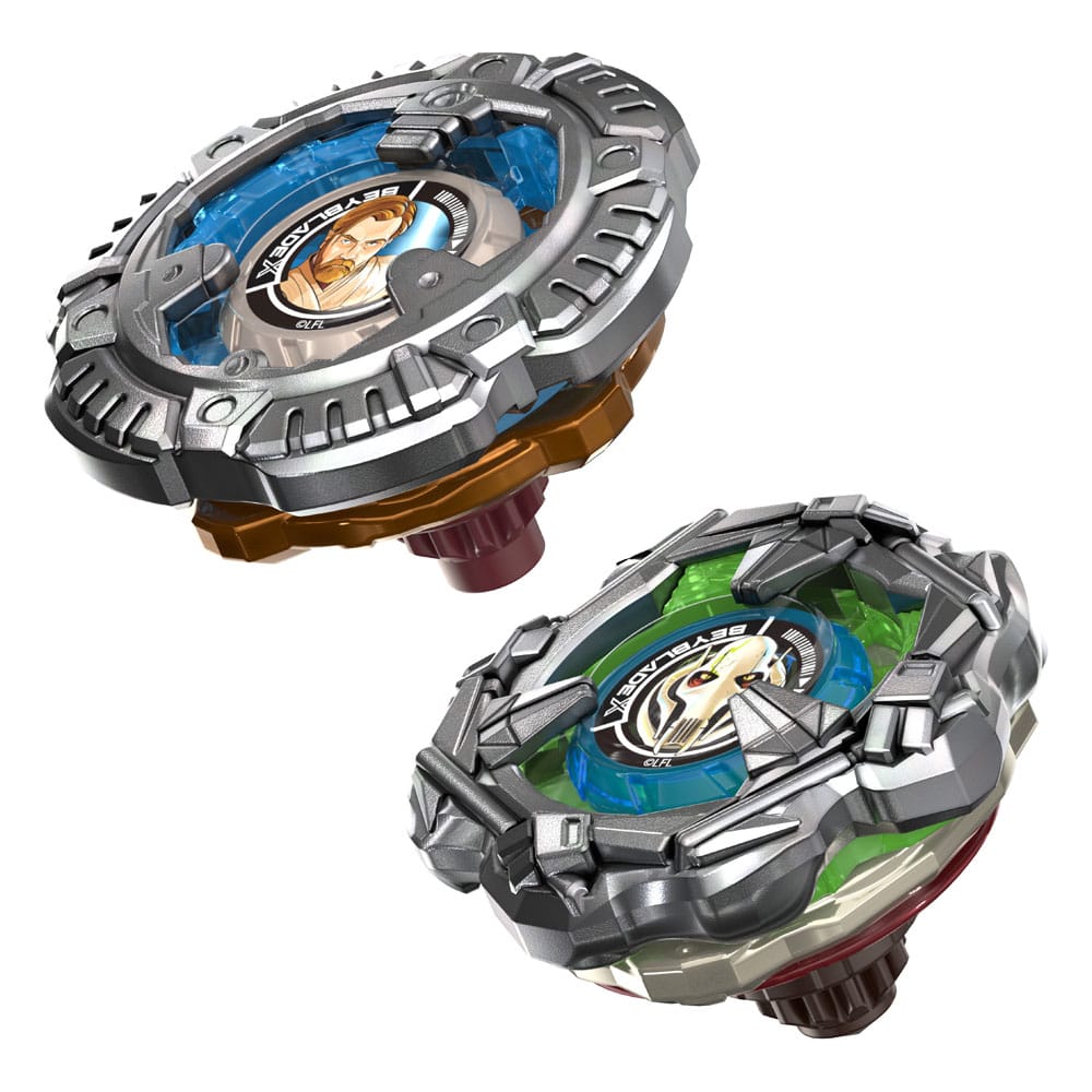 Beyblade X und Star Wars Collab, Obi-Wan Kenobi 4-60P vs. General Grievous 3-80HN