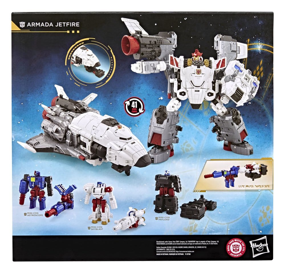 Transformers Age of the Primes Commander Class Actionfigur Armada Jetfire 20 cm