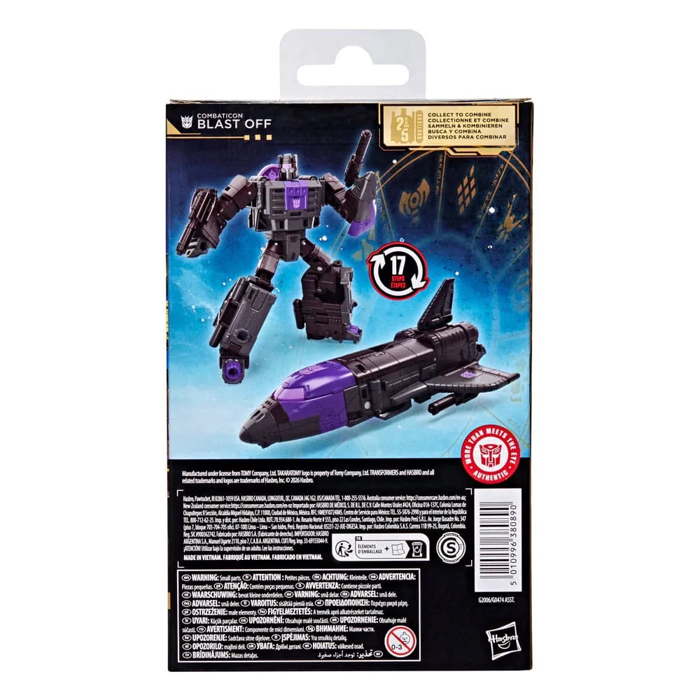 Transformers Age of the Primes Deluxe Class Actionfigur Combaticon Blast Off 14 cm