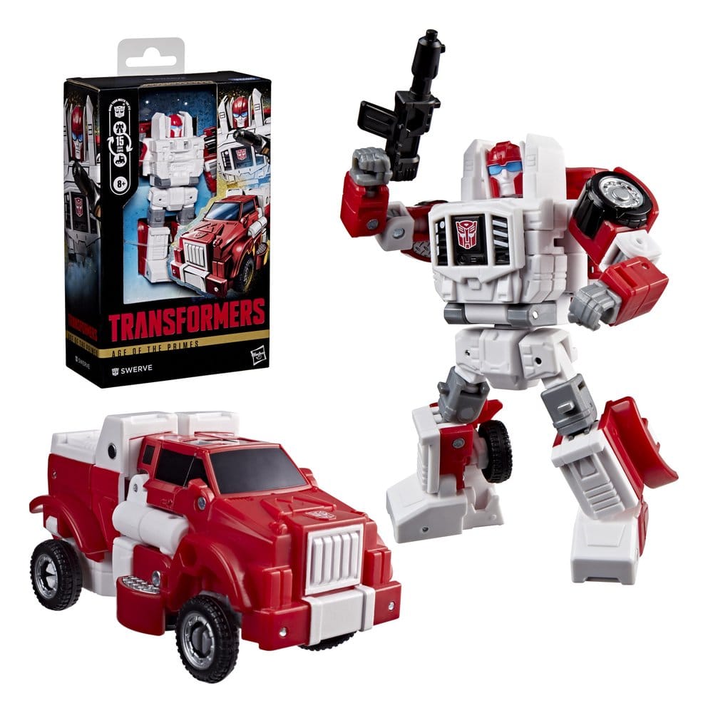 Transformers Age of the Primes Deluxe Class Actionfigur Swerve 11 cm