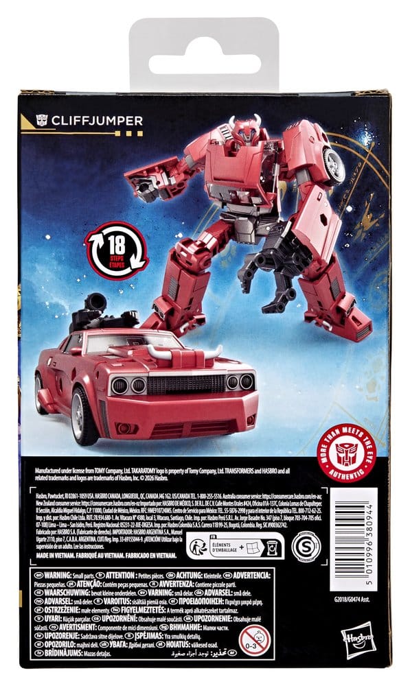 Transformers Age of the Primes Deluxe Class Actionfigur Cliffjumper 13 cm