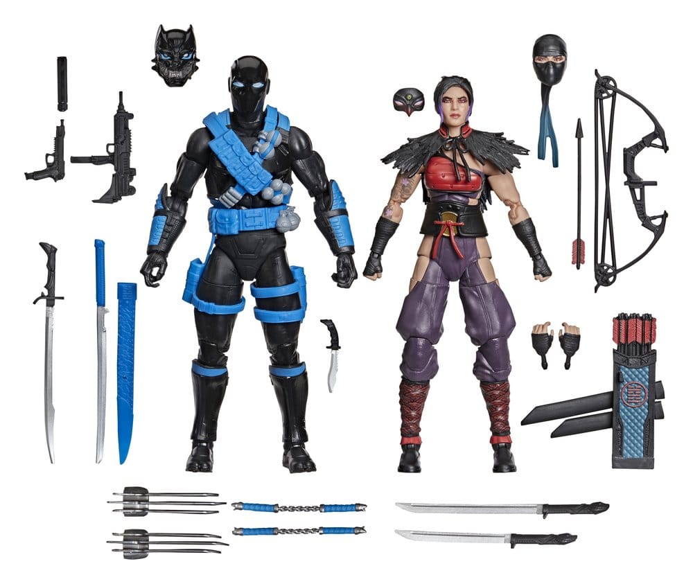 G.I. Joe Classified Series Actionfiguren 2er-Pack Snake Eyes & Kim "Jinx" Arashikage 15 cm