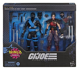 G.I. Joe Classified Series Actionfiguren 2er-Pack Snake Eyes & Kim "Jinx" Arashikage 15 cm