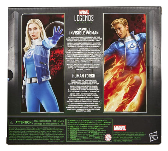Avengers: Doomsday Marvel Legends Actionfiguren 2er-Pack Marvel's Invisible Woman & Human Torch 15 cm