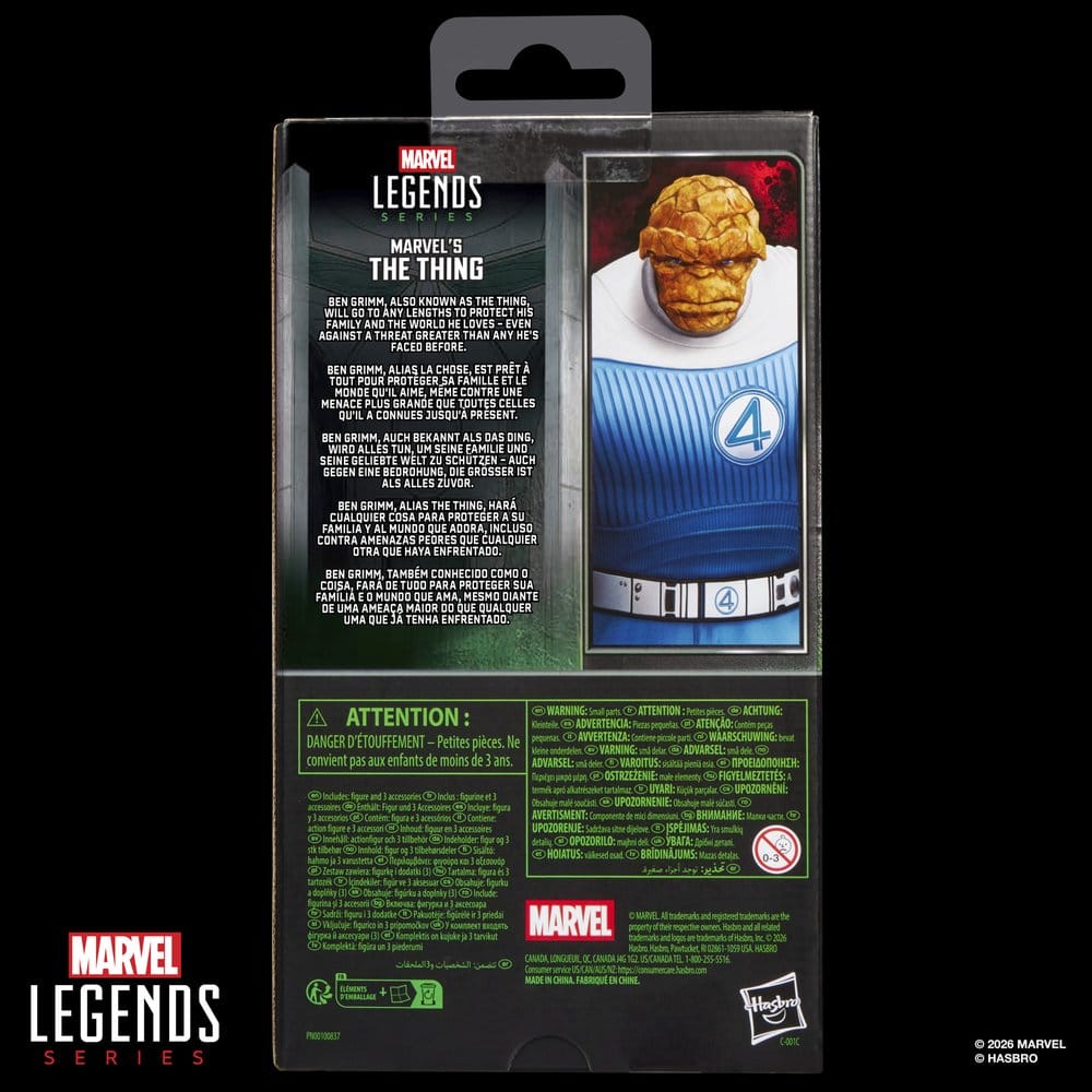 Avengers: Doomsday Marvel Legends Actionfigur Marvel's The Thing 15 cm