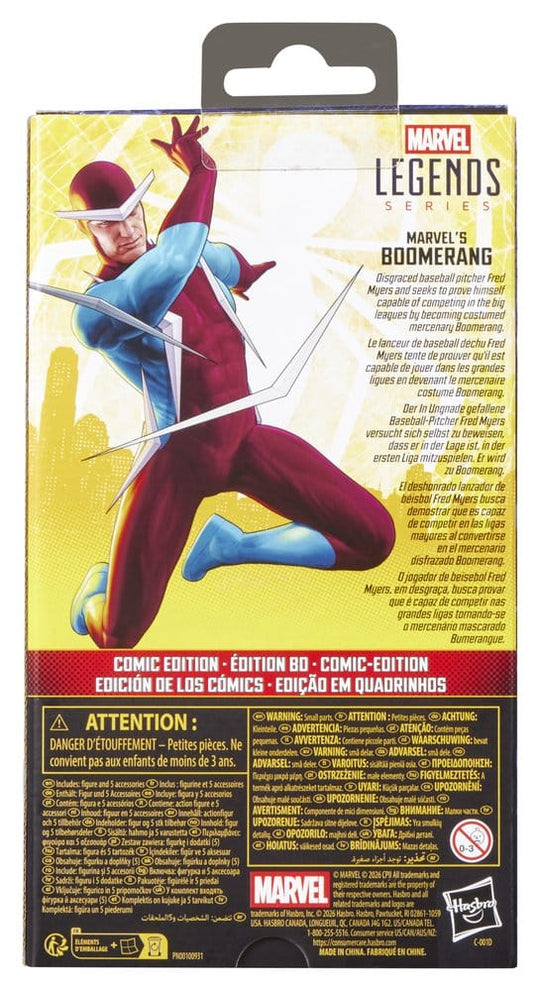 Spider-Man: Brand New Day Marvel Legends Actionfigur Marvel's Boomerang 15 cm
