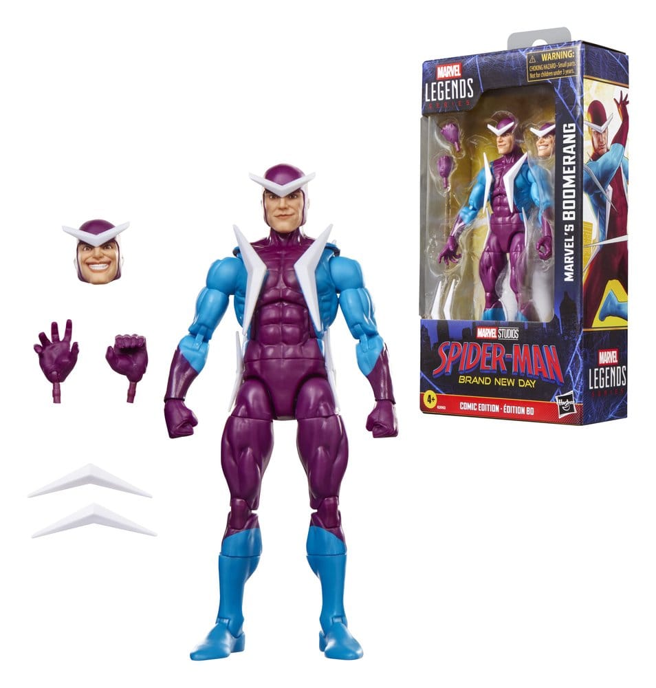 Spider-Man: Brand New Day Marvel Legends Actionfigur Marvel's Boomerang 15 cm