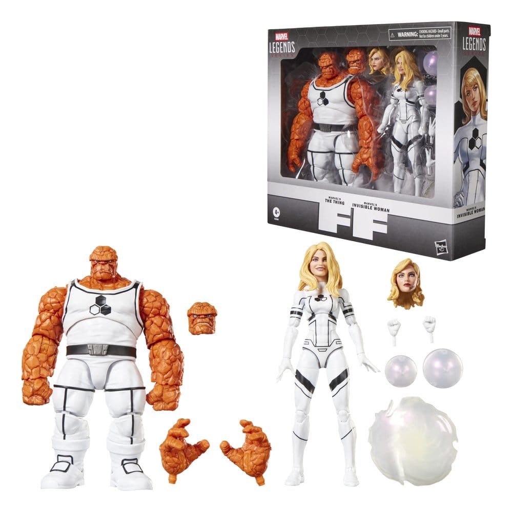 Future Foundation Marvel Legends Actionfiguren 2er-Pack The Thing & Invisible Woman 15 cm