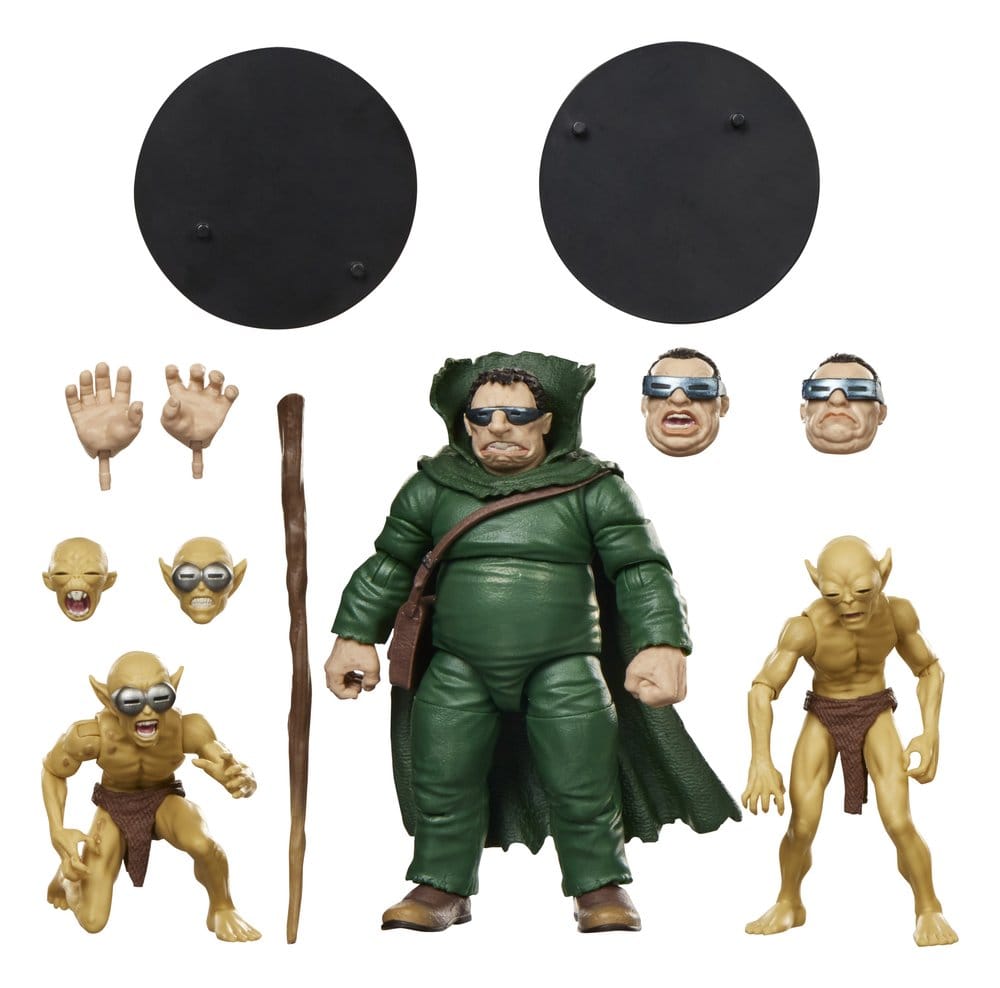 Fantastic Four Marvel Legends Actionfiguren 3er-Pack Marvel's Mole Man & Moloids 15 cm