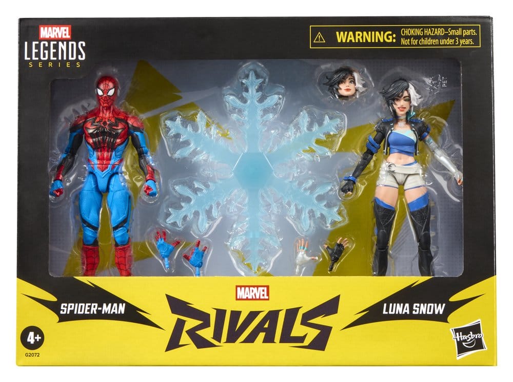 Marvel Rivals Marvel Legends Actionfiguren 2er-Pack Spider-Man & Luna Snow 15 cm