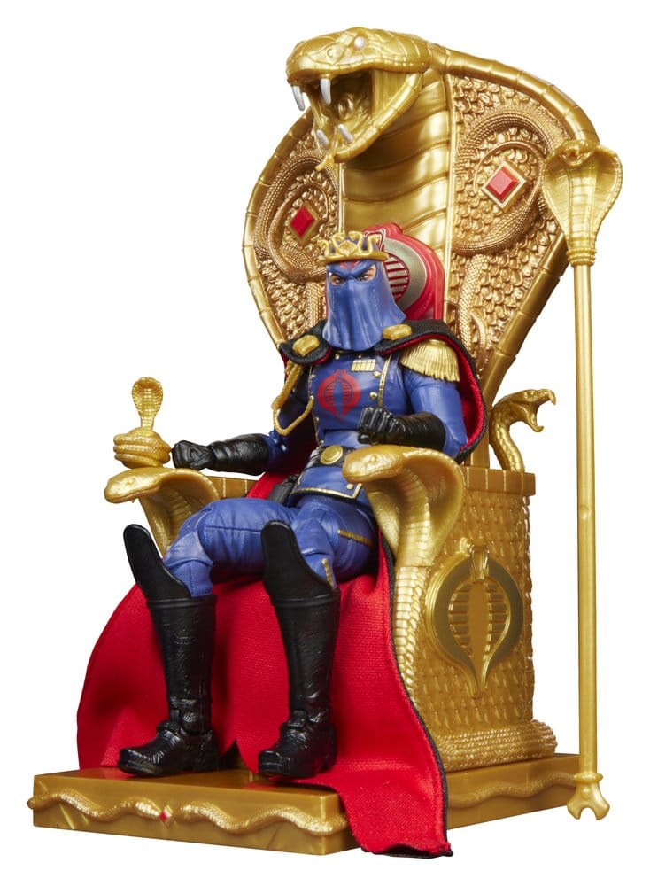 G.I. Joe Classified Series Actionfigur Cobra Commander in Dress Uniform & Throne 15 cm
