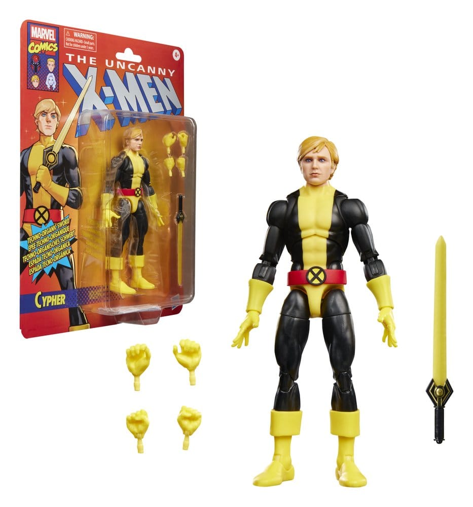 The Uncanny X-Men Marvel Legends Actionfigur Cypher 15 cm