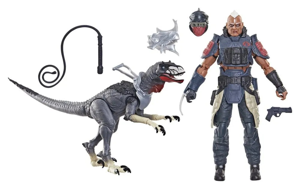 G.I. Joe Classified Series Actionfigur en 2er-Pack #196 Professor Rottclaw & Cobra Deinonychus 15 cm
