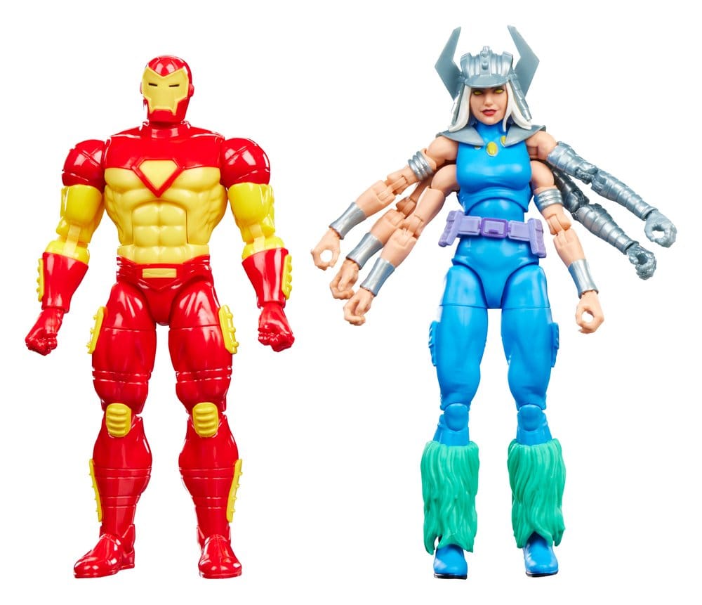 Marvel Games Marvel Legends Actionfiguren 2er-Pack Iron Man & Marvel's Spiral 15 cm