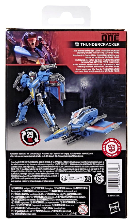Transformers One Studio Series Deluxe Class Actionfigur Thundercracker 13 cm