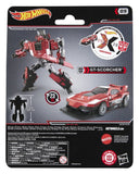 Transformers x Hot Wheels Collaborative Deluxe Class Actionfigur GT-Scorcher 13 cm