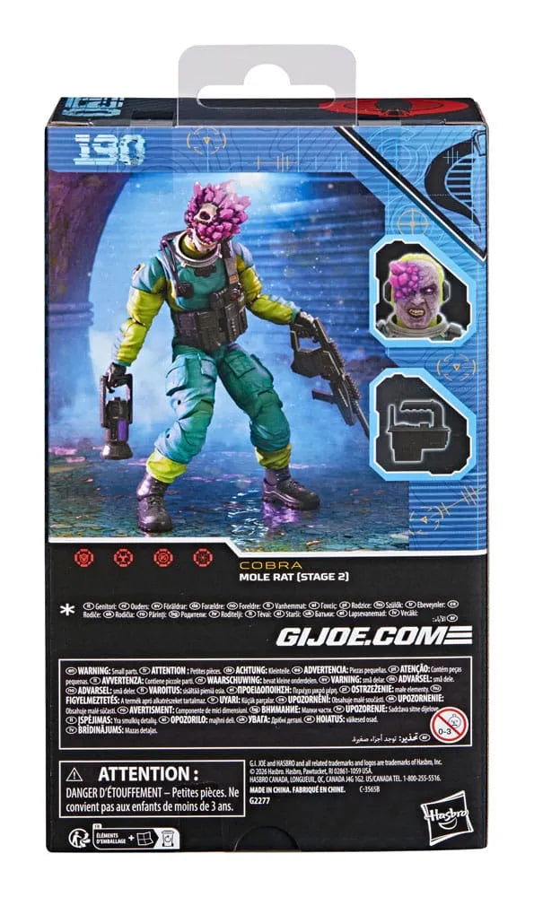 G.I. Joe Classified Series Actionfigur Mole Rat (Stage 2) 15 cm