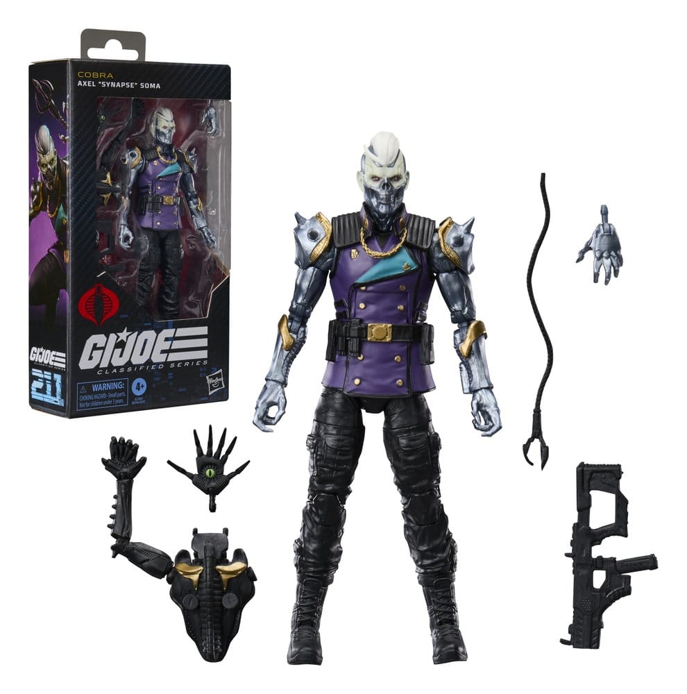 G.I. Joe Classified Series Actionfigur #211 Axel "Synapse" Soma 15 cm