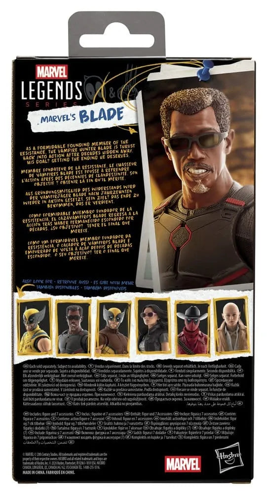Deadpool & Wolverine Marvel Legends Actionfigur Marvel's Blade 15 cm