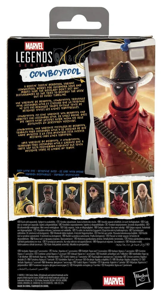Deadpool & Wolverine Marvel Legends Actionfigur Cowboypool 15 cm