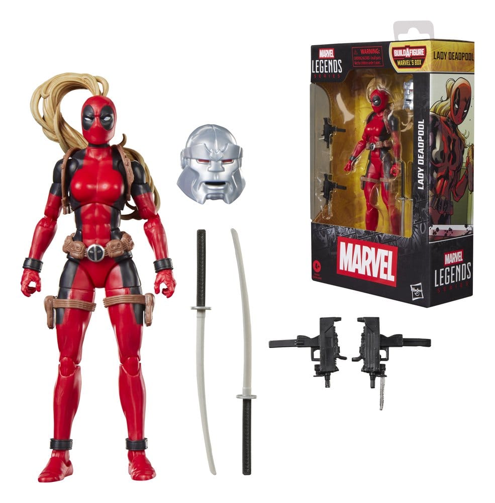 Marvel Legends Actionfigur Lady Deadpool (BAF: Marvel's Box) 15 cm