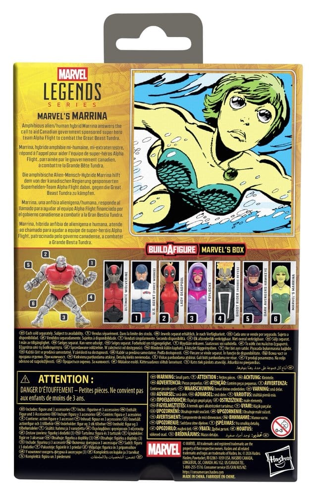 Marvel Legends Actionfigur Marvel's Marrina (BAF: Marvel's Box) 15 cm