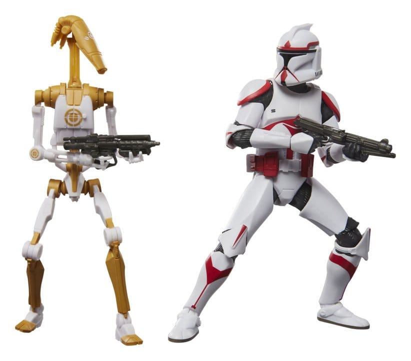 Star Wars: Battlefront II Black Series Actionfiguren 2er-Pack Phase I Assault Trooper & Battle Droid Officer 15 cm