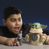 Star Wars: The Mandalorian & Grogu Elektronische Actionfigur Knuddelspaß Grogu & Anzellaner 17 cm