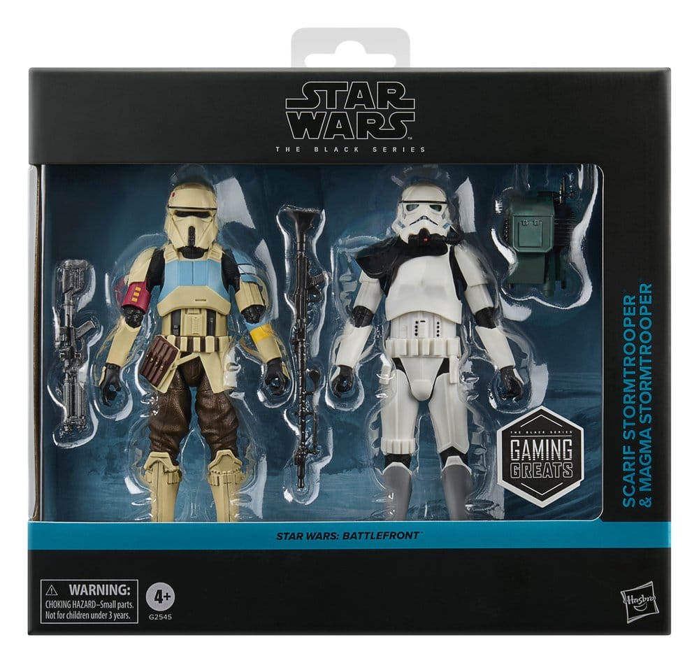 Star Wars: Battlefront Black Series Actionfiguren 2er-Pack Scarif Stormtrooper & Magma Stormtrooper 15 cm