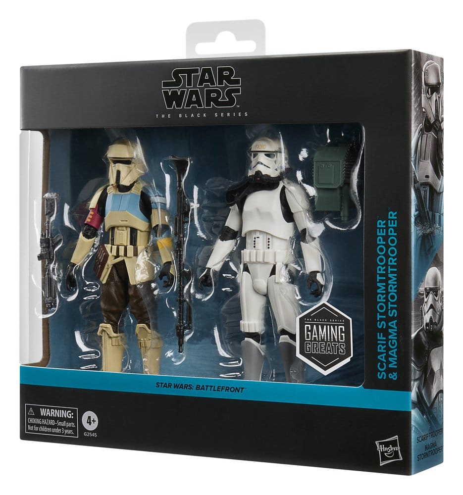 Star Wars: Battlefront Black Series Actionfiguren 2er-Pack Scarif Stormtrooper & Magma Stormtrooper 15 cm