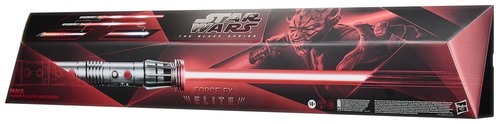 Star Wars: Maul - Shadow Lord Black Series Replik Force FX Elite Lichtschwert Maul