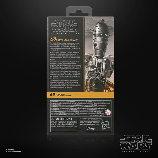 Star Wars: The Mandalorian Black Series Actionfigur IG-11 (Nevarro Marshal) 15 cm