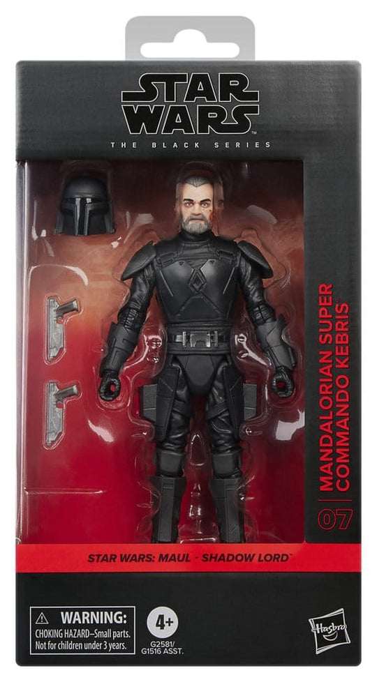 Star Wars: Maul – Shadow Lord Black Series Actionfigur Mandalorian Super Commando Kebris 15 cm