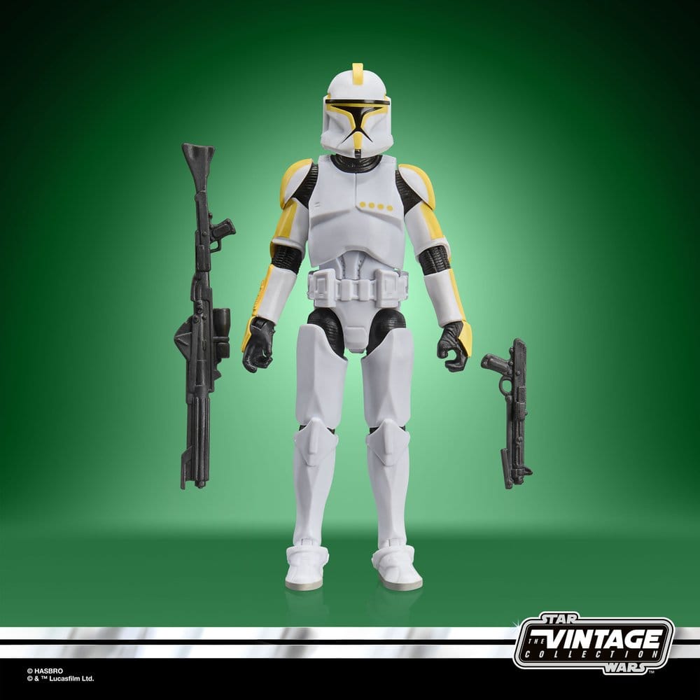 Star Wars Episode II Vintage Collection Actionfigur Clone Trooper Commander 10 cm