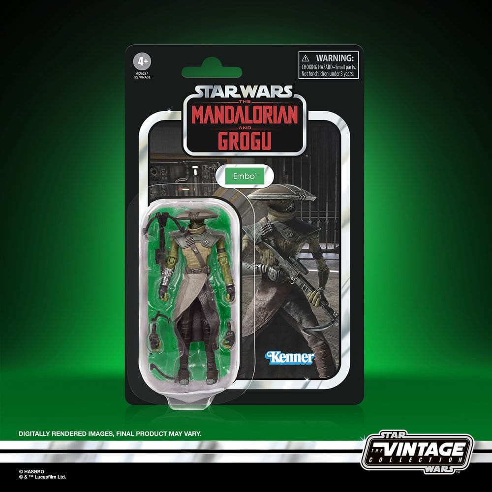 Star Wars: The Mandalorian and Grogu Vintage Collection Actionfigur Embo 10 cm