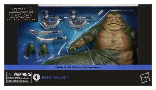 Star Wars: The Mandalorian and Grogu Black Series Actionfigur Rotta the Hutt 17 cm