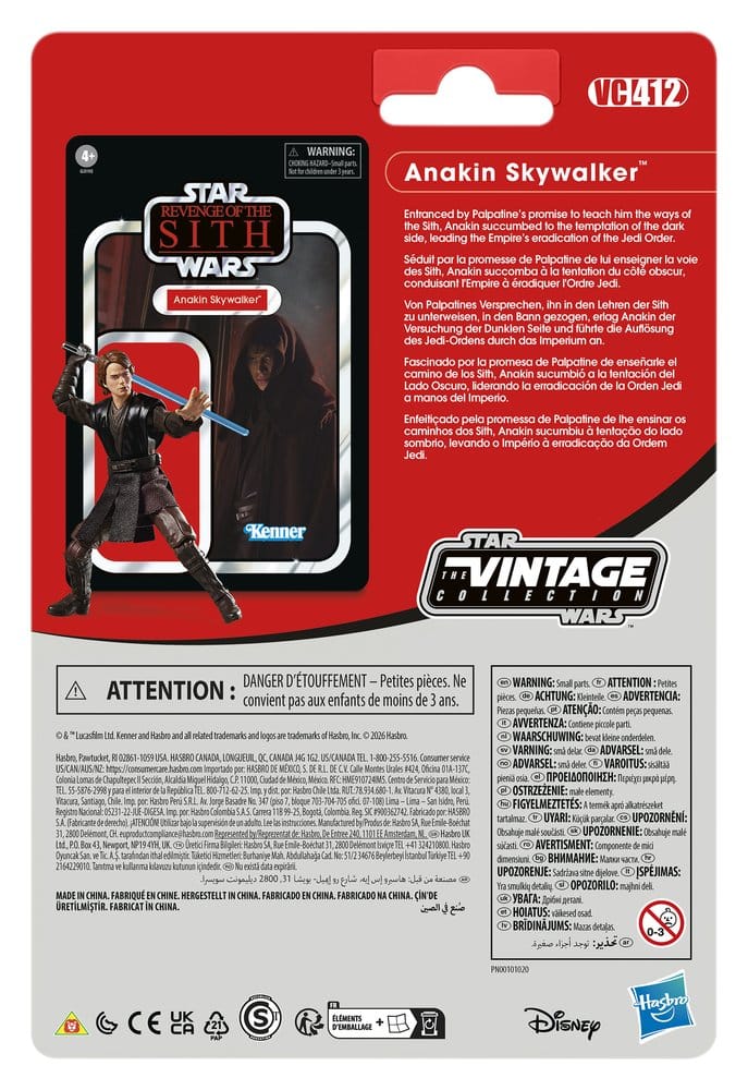 Star Wars Episode III Vintage Collection Actionfiguren 2er-Pack Anakin Skywalker & Clone Commander Cody (Utapau) 10 cm