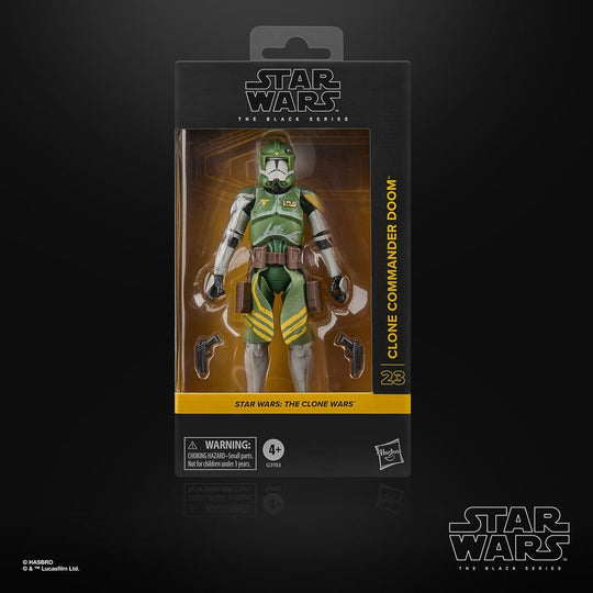 Star Wars: The Clone Wars Black Series Actionfigur Clone Commander Doom 15 cm