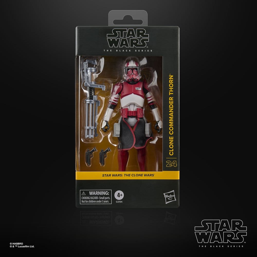Star Wars: The Clone Wars Black Series Actionfigur Clone Commander Thorn 15 cm